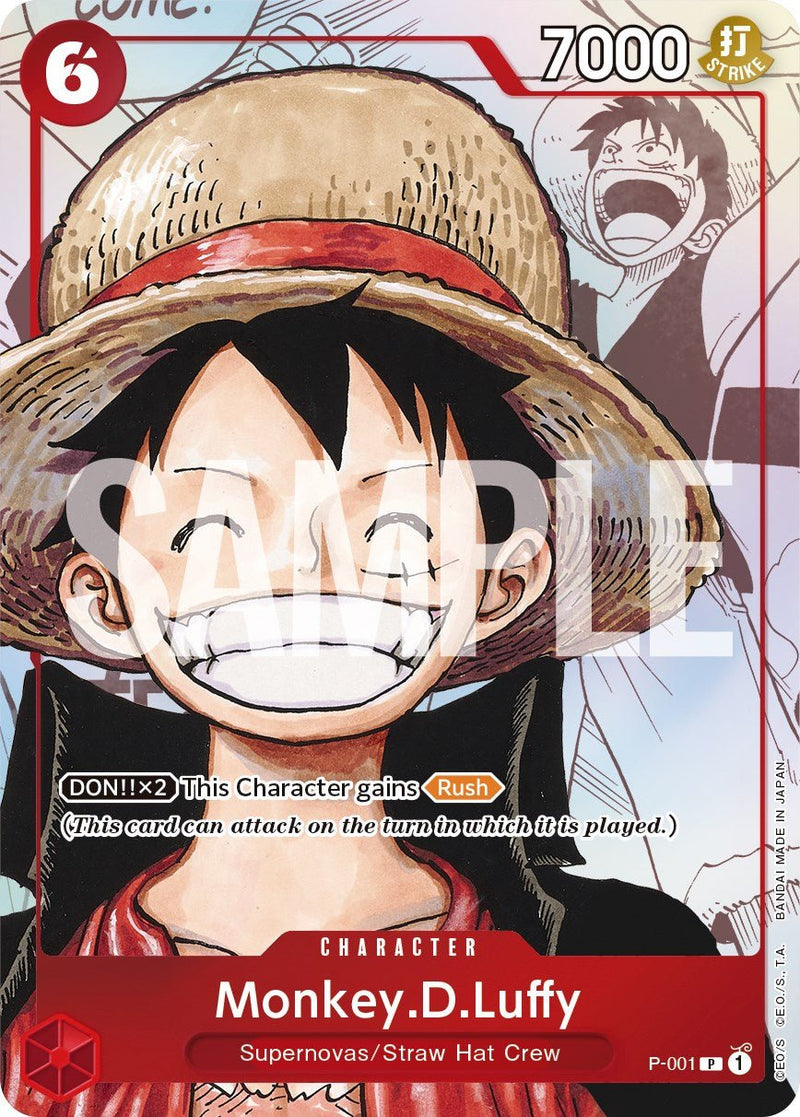 Monkey.D.Luffy (Alternate Art) [OP - PR - P - 001] - Cartes Sportives Rive Sud