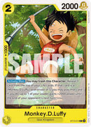 Monkey.D.Luffy - ST13 - 014 (Reprint) [PRB - 02 - ST13 - 014] - Cartes Sportives Rive Sud