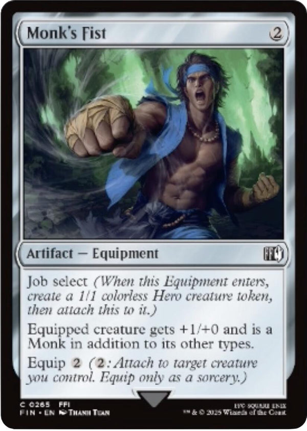 Monk's Fist [FIN - 265] - Cartes Sportives Rive Sud