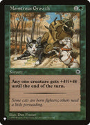 Monstrous Growth (Flavor Text) [LIST - 173] - Cartes Sportives Rive Sud