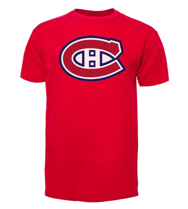 Montreal Canadiens 47Brand Fan Tee T-Shirt Red - Cartes Sportives Rive Sud