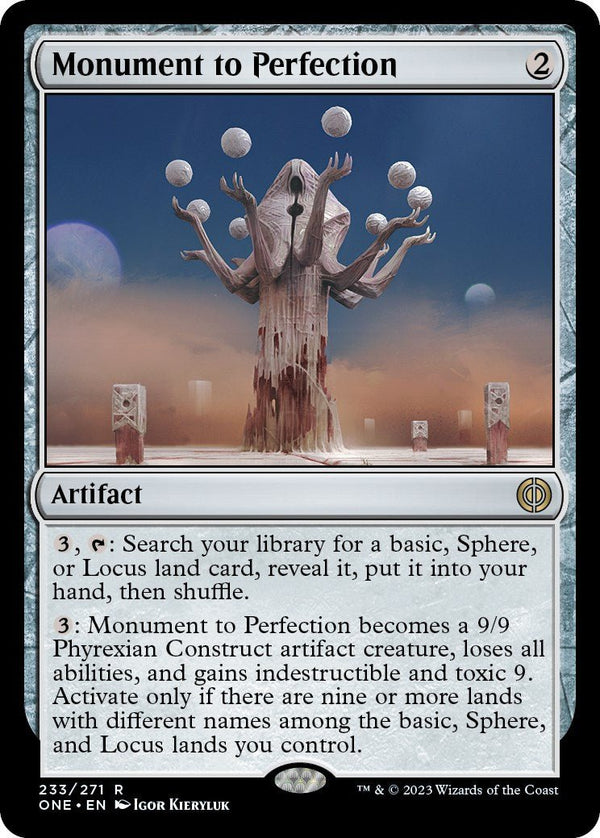 Monument to Perfection [ONE - 233] - Cartes Sportives Rive Sud