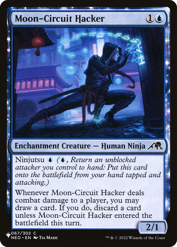 Moon - Circuit Hacker [LIST - 067/302] - Cartes Sportives Rive Sud