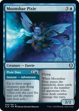 Moonshae Pixie [CLB - 84] - Cartes Sportives Rive Sud