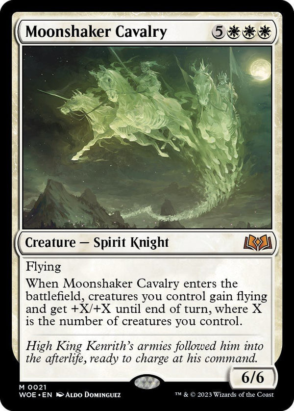 Moonshaker Cavalry [WOE - 21] - Cartes Sportives Rive Sud