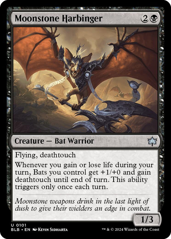 Moonstone Harbinger [BLB - 101] - Cartes Sportives Rive Sud