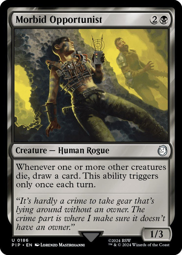 Morbid Opportunist [PIP - 186] - Cartes Sportives Rive Sud