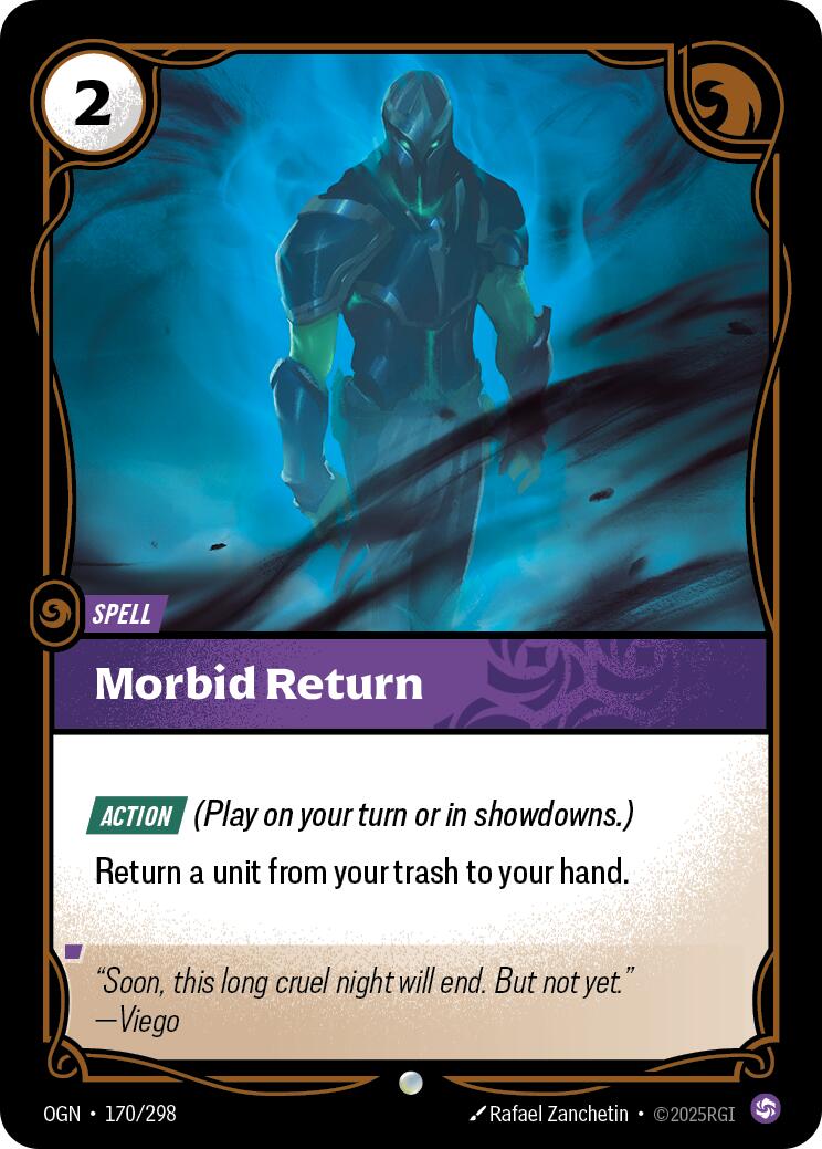 Morbid Return [OGN - 170/298] - Cartes Sportives Rive Sud