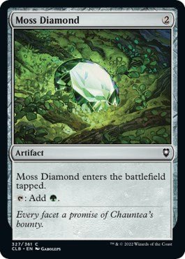 Moss Diamond [CLB - 327] - Cartes Sportives Rive Sud