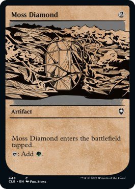 Moss Diamond (Showcase) [CLB - 448] - Cartes Sportives Rive Sud