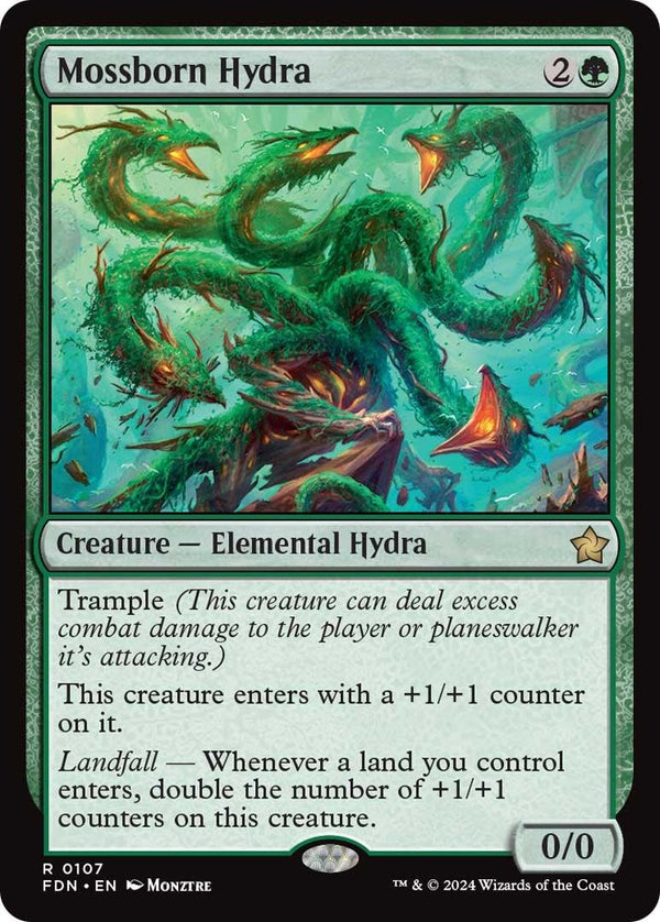 Mossborn Hydra [FDN - 107] - Cartes Sportives Rive Sud