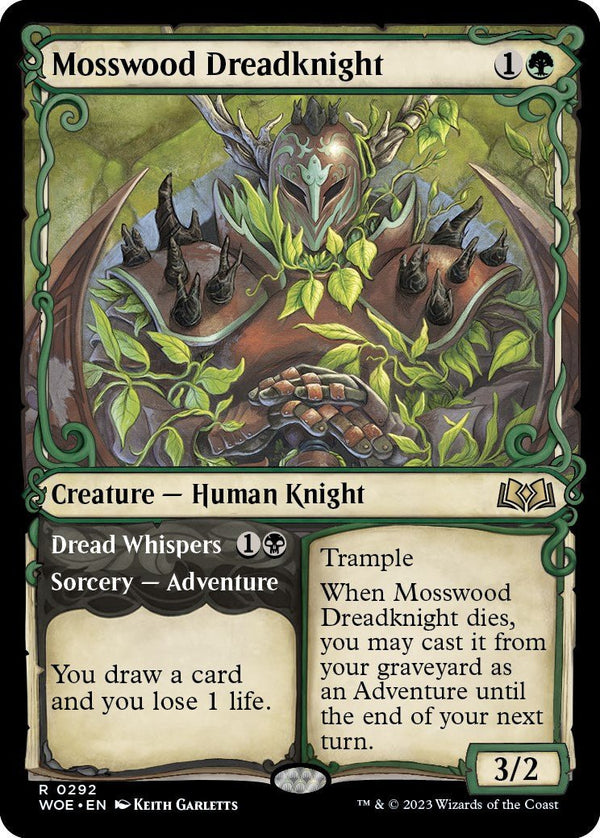 Mosswood Dreadknight (Showcase) [WOE - 292] - Cartes Sportives Rive Sud