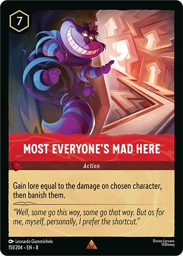 Most Everyone's Mad Here [8 - 151/204] - Cartes Sportives Rive Sud