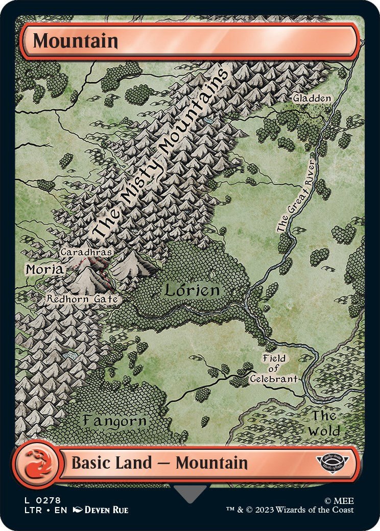 Mountain (0278) [LTR - 278] - Cartes Sportives Rive Sud