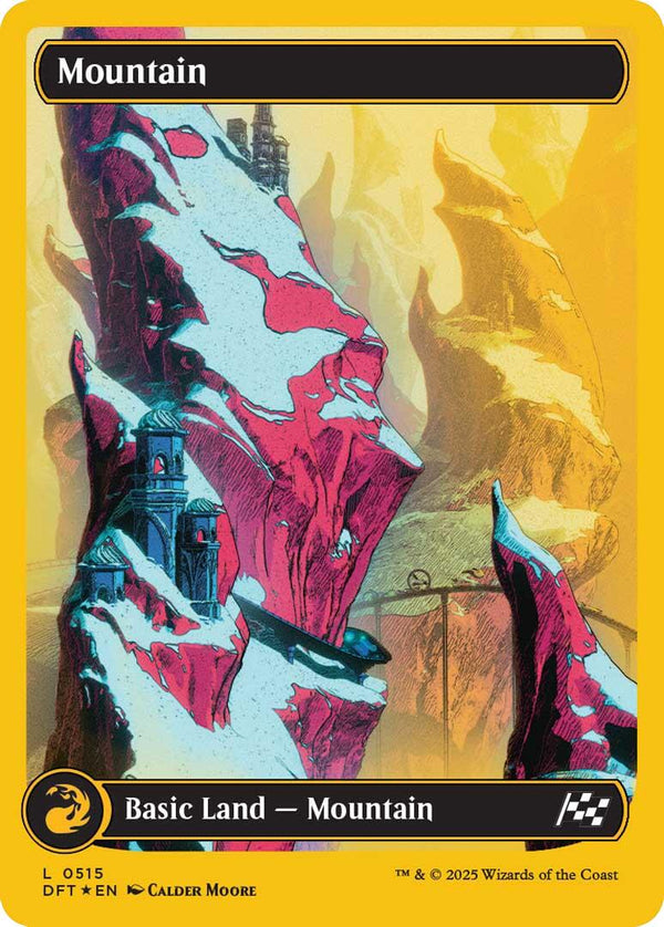 Mountain (0515) (First - Place Foil) [DFT - 515] - Cartes Sportives Rive Sud