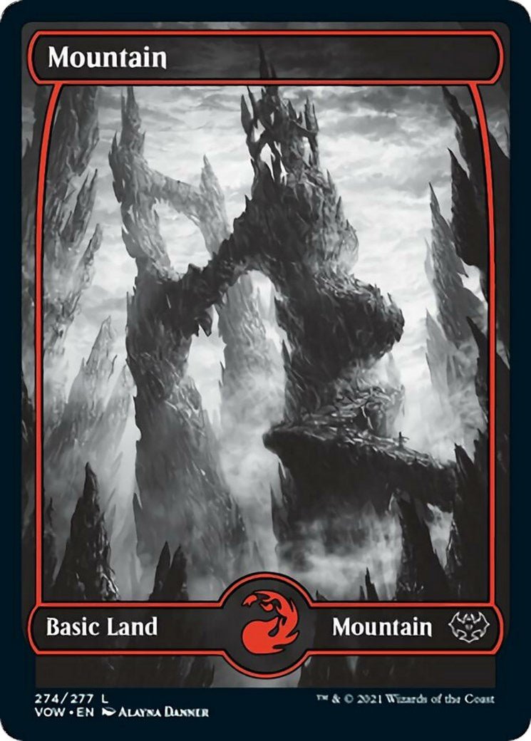 Mountain (274) [VOW - 274] - Cartes Sportives Rive Sud