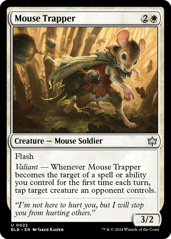 Mouse Trapper [BLB - 22] - Cartes Sportives Rive Sud