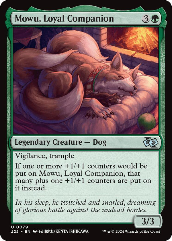 Mowu, Loyal Companion (Anime) [J25 - 79] - Cartes Sportives Rive Sud