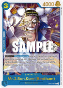 Mr.2.Bon.Kurei (Bentham) (Store Championship Participation Pack Vol. 2) [OP - PR - OP01 - 084] - Cartes Sportives Rive Sud