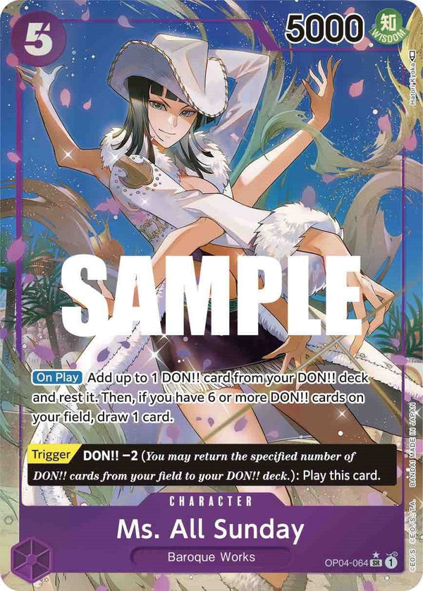 Ms. All Sunday (Alternate Art) [OP04 - OP04 - 064] - Cartes Sportives Rive Sud