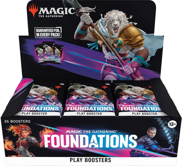 MTG Foundations Play Booster (Pre - Order) - Cartes Sportives Rive Sud