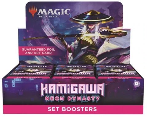 MTG Kamigawa Neon Dynasty Set Booster - Cartes Sportives Rive Sud