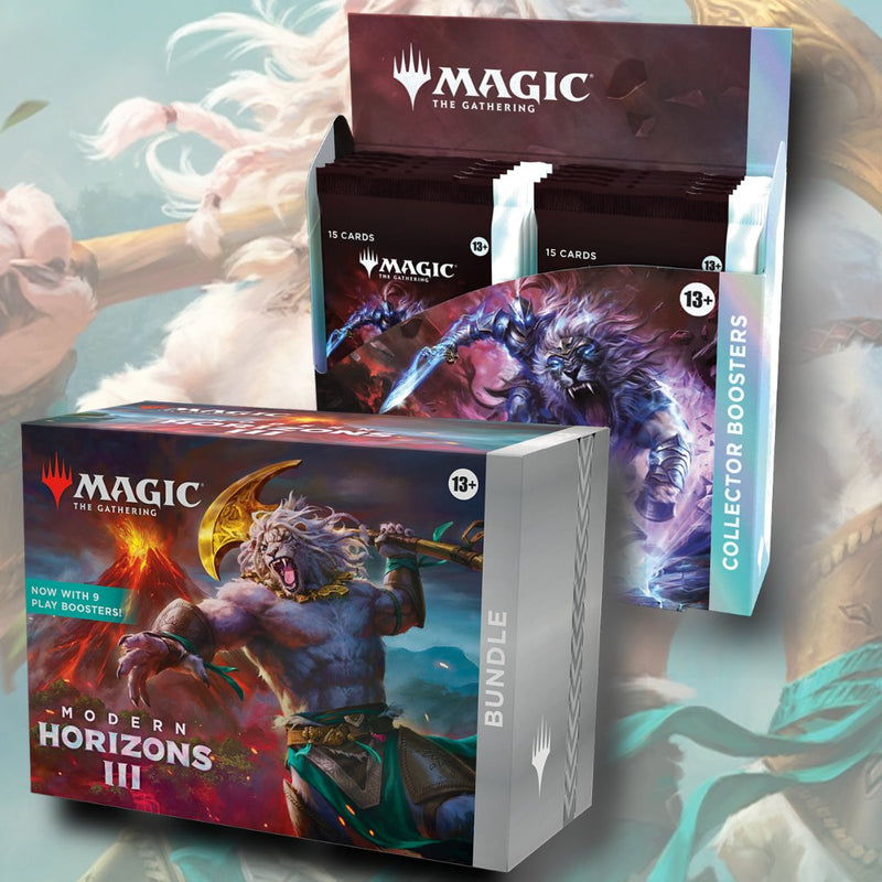 Magic The Gathering Modern Horizons 3 Collector Booster and Bundle Combo #3 Magic The Gathering Modern Horizons 3 Collector Booster and Bundle Combo #3