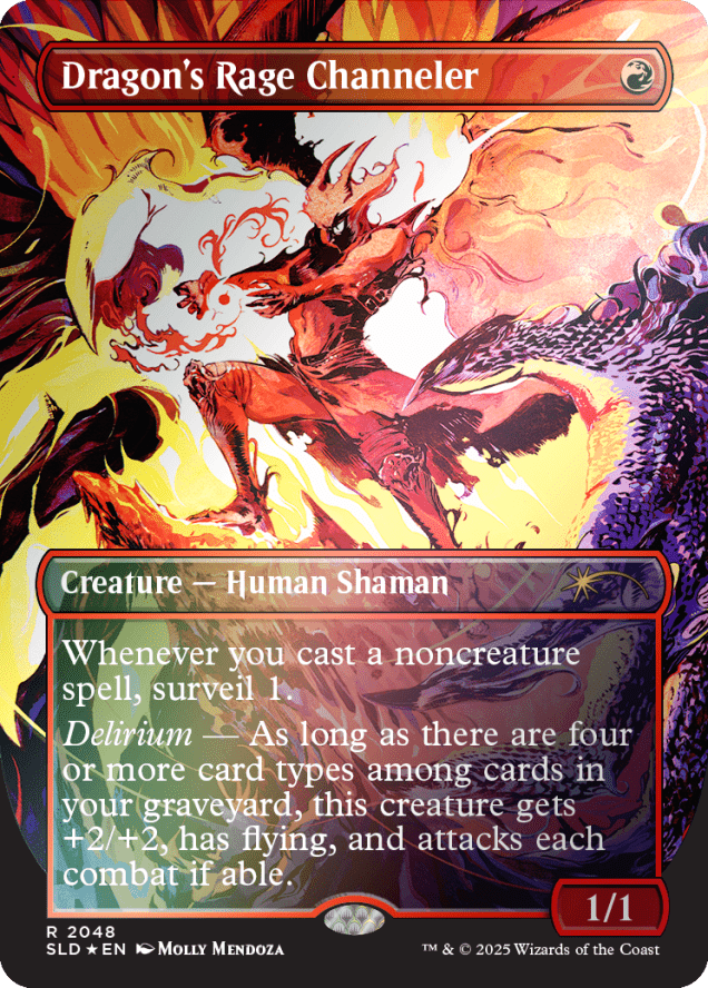MTG Secret Lair : Everything Is On Fire (Foil) - Cartes Sportives Rive Sud