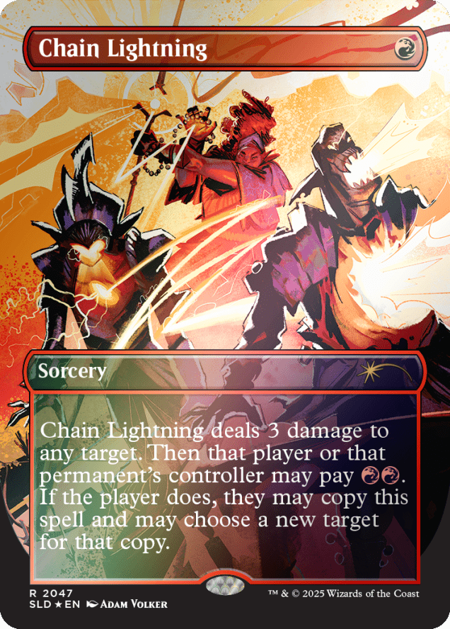 MTG Secret Lair : Everything Is On Fire (Foil) - Cartes Sportives Rive Sud