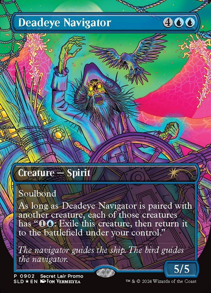 MTG Secret Lair Promo Deadeye Navigator - Cartes Sportives Rive Sud