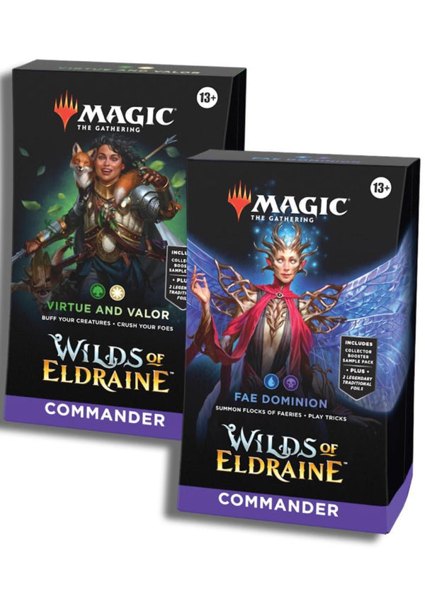 MTG Wilds Of Eldraine Commander Deck - Cartes Sportives Rive Sud