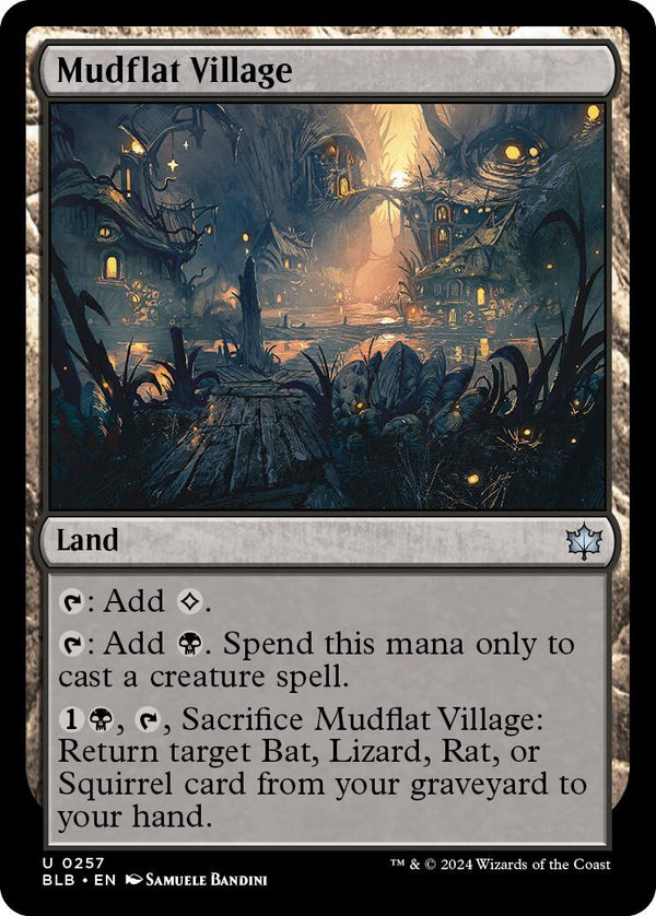 Mudflat Village [BLB - 257] - Cartes Sportives Rive Sud