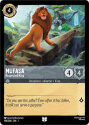 Mufasa - Respected King [7 - 196/204] - Cartes Sportives Rive Sud