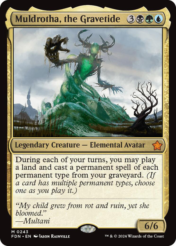 Muldrotha, the Gravetide [FDN - 243] - Cartes Sportives Rive Sud