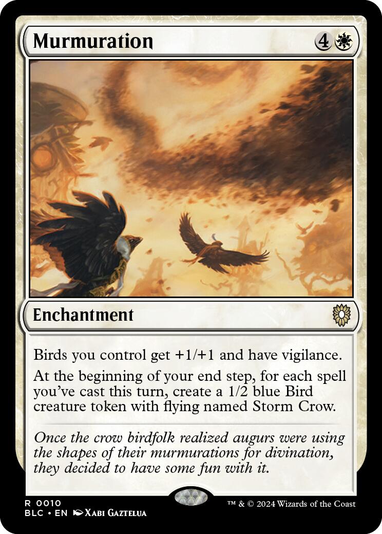 Murmuration [BLC - 10] - Cartes Sportives Rive Sud