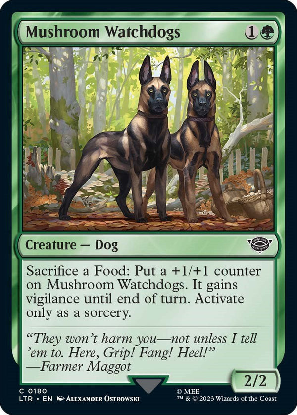 Mushroom Watchdogs [LTR - 180] - Cartes Sportives Rive Sud