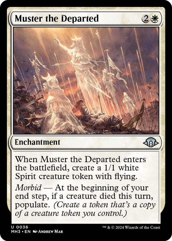 Muster the Departed [MH3 - 36] - Cartes Sportives Rive Sud