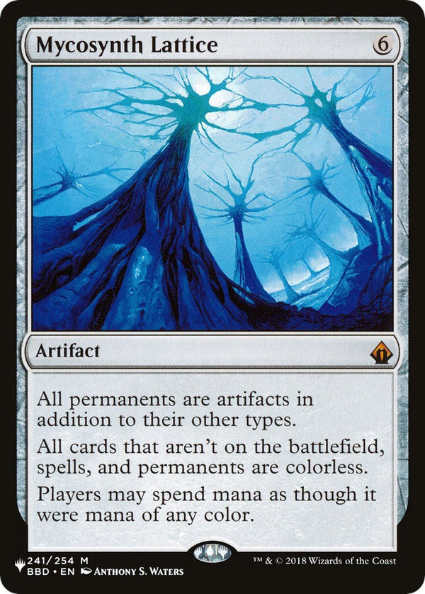 Mycosynth Lattice [LIST - 241/254] - Cartes Sportives Rive Sud
