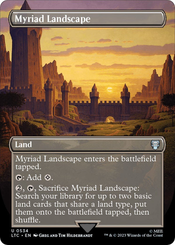 Myriad Landscape (Borderless) [LTC - 534] - Cartes Sportives Rive Sud
