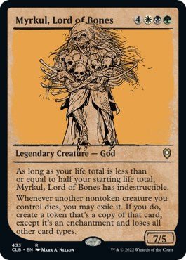 Myrkul, Lord of Bones (Showcase) [CLB - 433] - Cartes Sportives Rive Sud