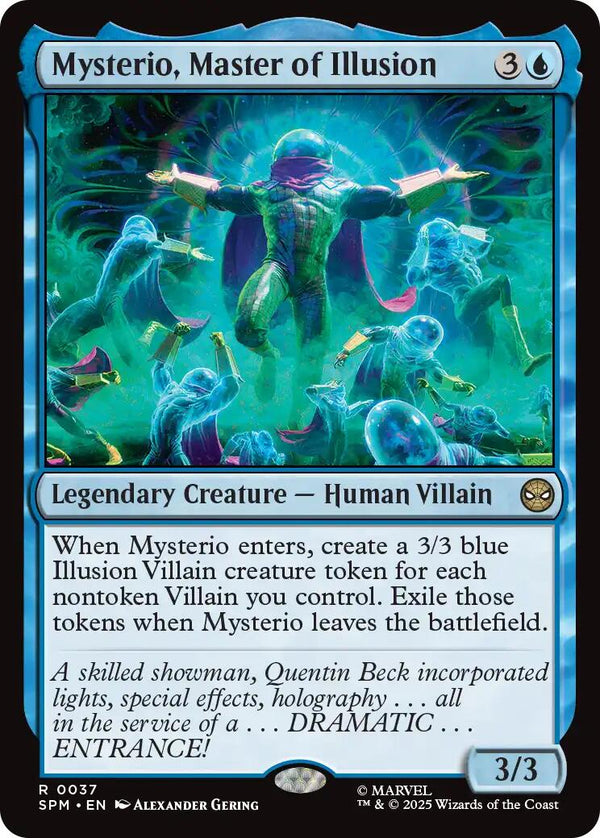 Mysterio, Master of Illusion [SPM - 37] - Cartes Sportives Rive Sud