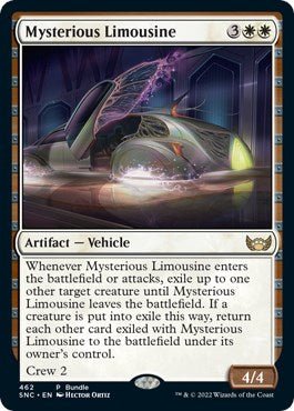 Mysterious Limousine (SNC Bundle) [UMP - 462] - Cartes Sportives Rive Sud