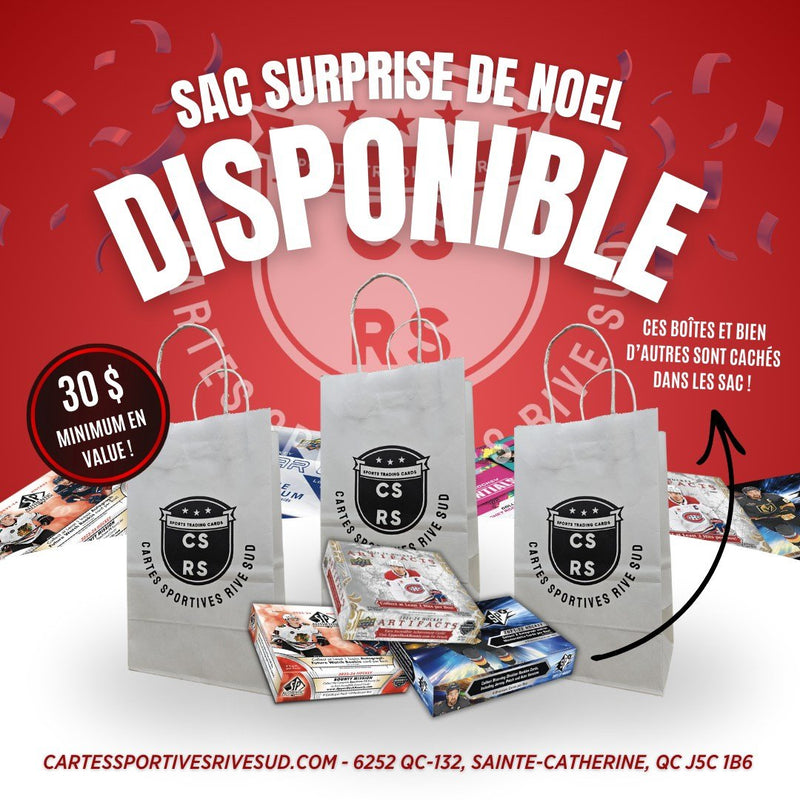 Mystery Bag Première Edition (Live TikTok) - Cartes Sportives Rive Sud