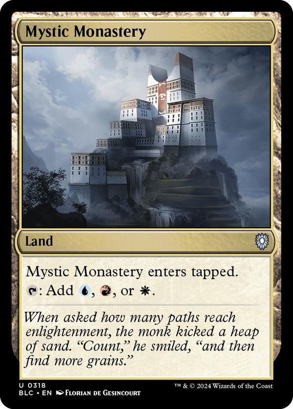 Mystic Monastery [BLC - 318] - Cartes Sportives Rive Sud