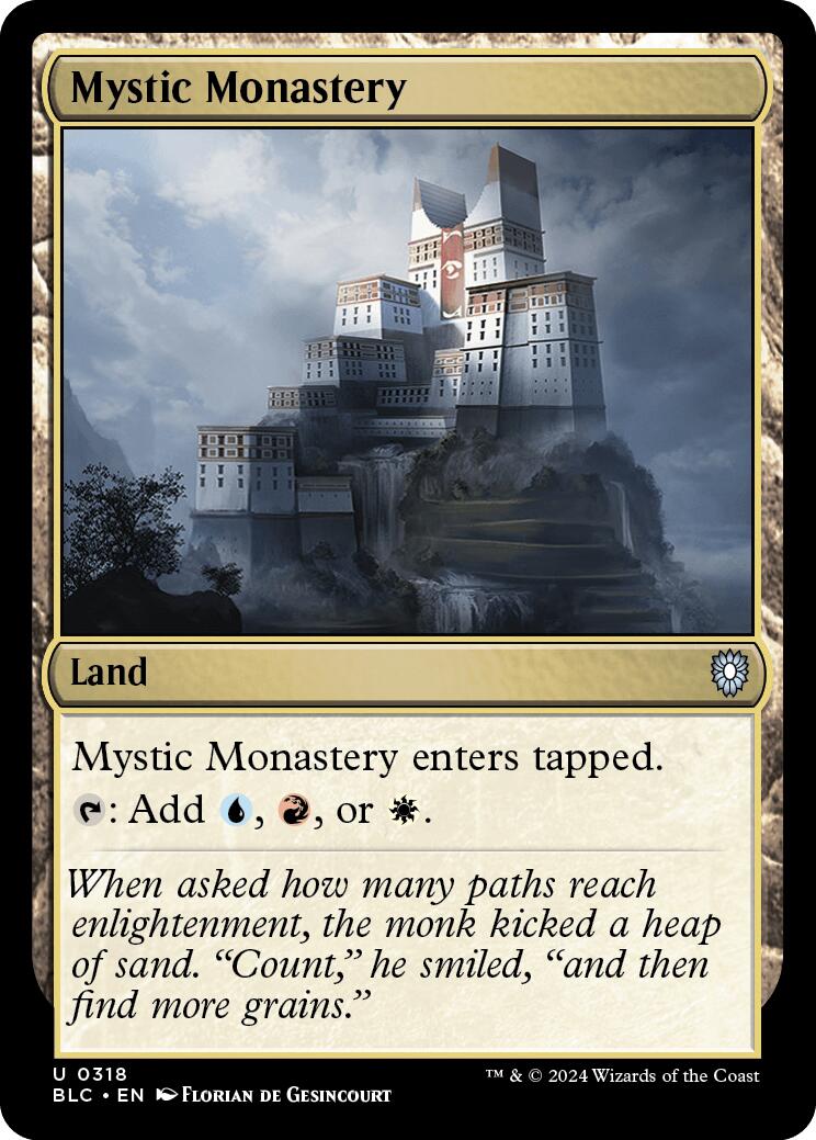 Mystic Monastery [BLC - 318] - Cartes Sportives Rive Sud