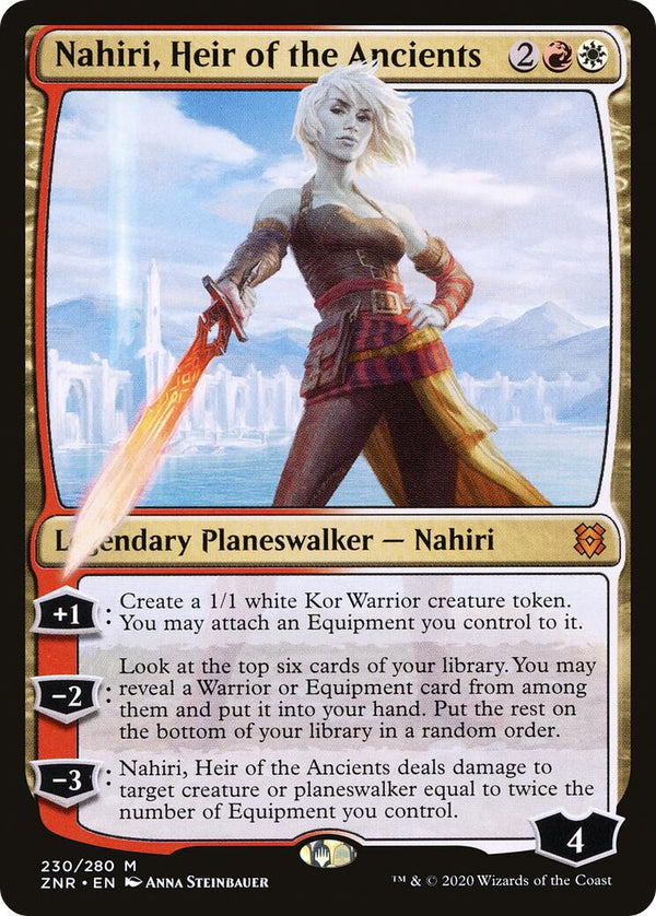 Nahiri, Heir of the Ancients [ZNR - 230] - Cartes Sportives Rive Sud