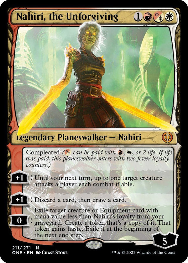 Nahiri, the Unforgiving [ONE - 211] - Cartes Sportives Rive Sud