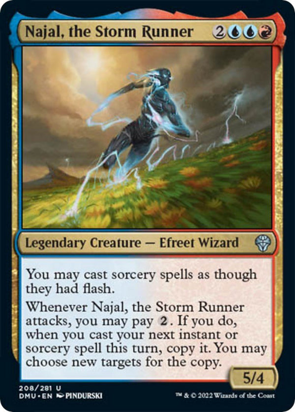 Najal, the Storm Runner [DMU - 208] - Cartes Sportives Rive Sud