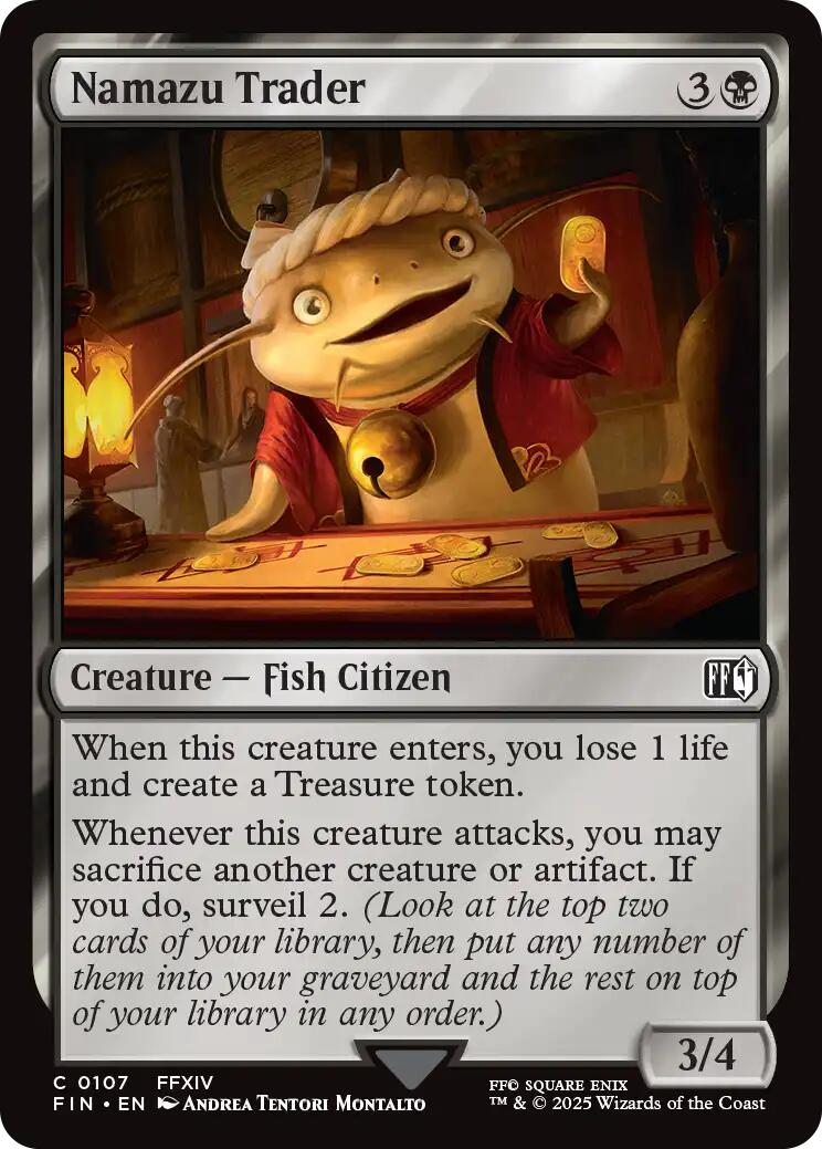 Namazu Trader [FIN - 107] - Cartes Sportives Rive Sud