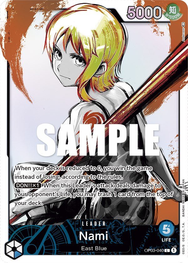 Nami (040) (Alternate Art) [OP03 - OP03 - 040] - Cartes Sportives Rive Sud